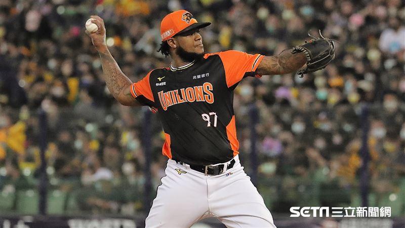 ▲台灣大賽G2統一獅先發投手霸能。（圖／記者劉彥池攝影）