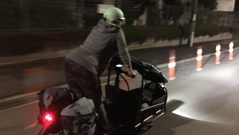 最強孕婦！女議員騎單車去生孩子