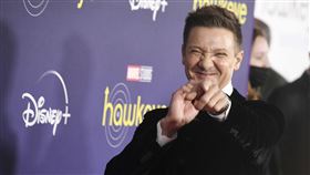 「鷹眼」傑瑞米雷納（Jeremy Renner）。（圖／美聯社／達志影像）