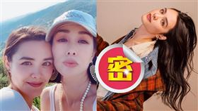 張敏鈞po出一組身穿藍牛仔外套清新照，疑似無罩讓美胸曲線一覽無遺。（圖／翻攝自yasmineross_ IG）