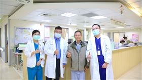 氣溫驟降3條「冠狀動脈」塞住　水電工「電擊15次」險死(新竹馬偕提供)