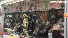 台北市，內湖，台北花市，火警，送醫
