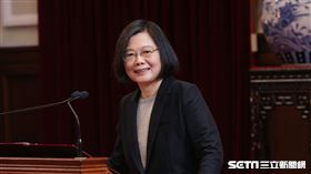 蔡英文接見「109年度績優捐血人代表」（圖／總統府提供）