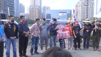 顏寬恒、林金連聲援民團　同框0互動