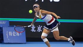 中國網球女將彭帥披露自己與張高麗的不倫關係後即告失蹤，引起全球網壇關注後，但中國官方在事件爆發後始終沉默，且迴避外界的詢問。（圖／中新社）
