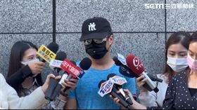 賣家幫受害人自救會 梁先生至刑事局開記者會 記者李依璇攝影