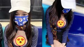 紳士龍蝦,郭鬼鬼,捷運,偷拍(翻攝自 郭鬼鬼 IG)