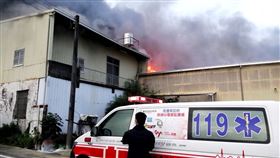 台南,關廟,工廠,火警,消防,馳援