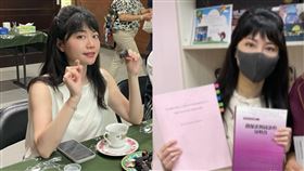 ▲高嘉瑜驚傳遭男友施暴，神隱6天後現身驚見瘀青部位。（圖／翻攝自關鍵評論、高嘉瑜臉書）

