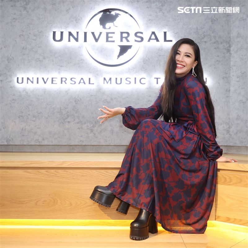 艾怡良三立新聞網專訪。（記者邱榮吉/攝影）