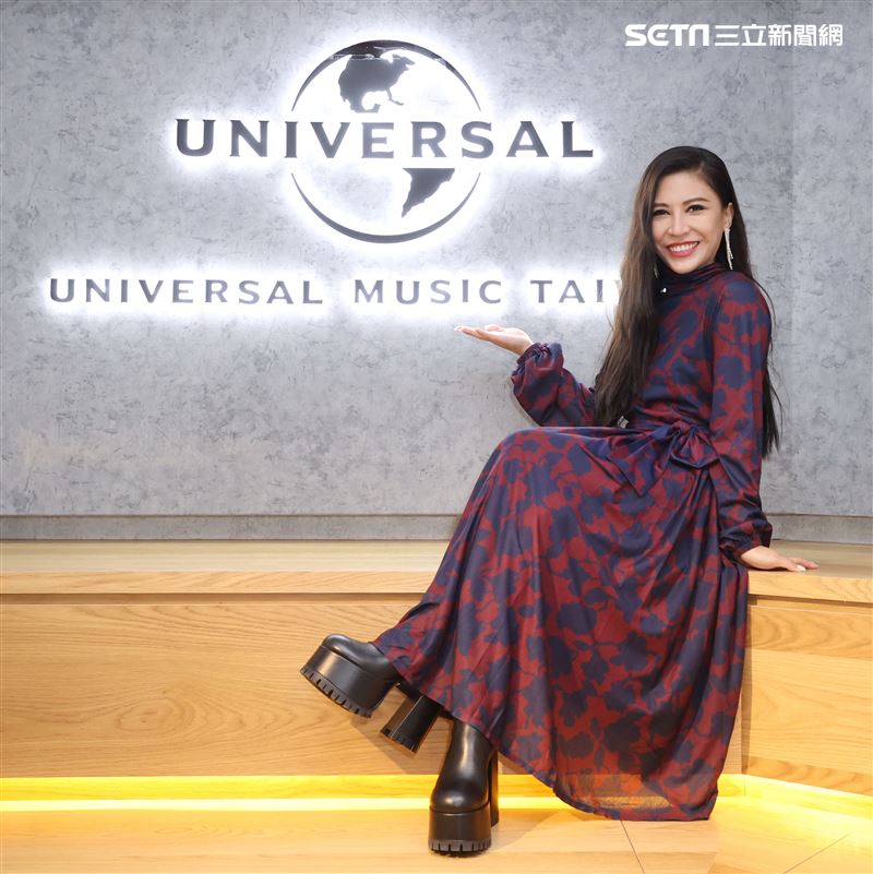 艾怡良三立新聞網專訪。（記者邱榮吉/攝影）