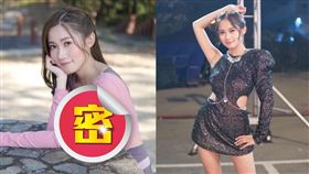 黃婧靈日前去爬山，胸口壓著桌面被網友虧：「破壞公物」。（圖／翻攝自krysellawong IG）