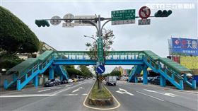 明德陸橋。（圖／工務局提供）