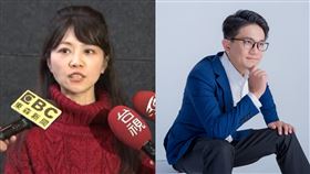 高嘉瑜，黃覲偉。資料照、黃覲偉臉書