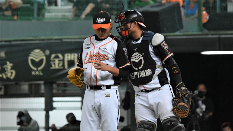 台灣大賽G3統一獅江辰晏。（圖／記者王怡翔攝影）