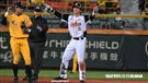 台灣大賽G3蘇智傑本壘攻防戰。（圖／記者王怡翔攝影）