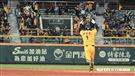 台灣大賽G3中信兄弟陳子豪三分打點全壘打。（圖／記者王怡翔攝影）