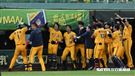 台灣大賽G3中信兄弟陳子豪三分打點全壘打。（圖／記者王怡翔攝影）