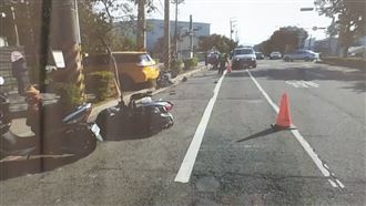 騎士遭追撞慘死　運將23小時後身亡