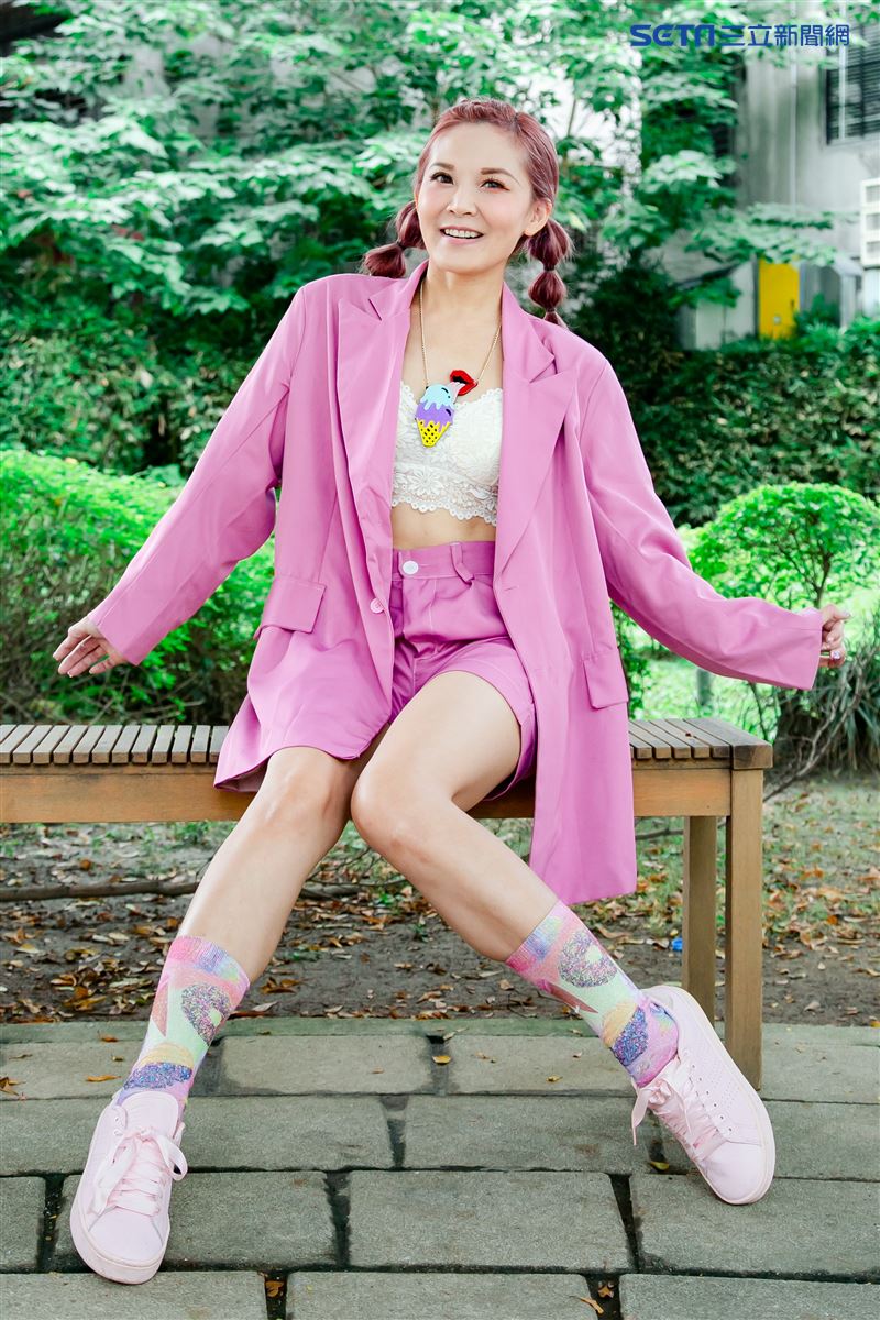 圓圓三立新聞網專訪。（圖／記者楊澍攝影）