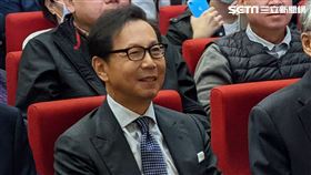 富邦金控今（1）日舉辦「2021富邦全球化講堂」，富邦集團董事長蔡明忠參加。（圖／記者戴玉翔攝影）