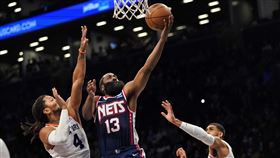 ▲哈登（James Harden）攻下全場最高34分。（圖／美聯社／達志影像）