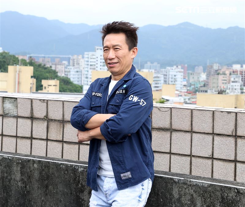 郭子乾三立新聞網專訪。（記者邱榮吉/攝影）