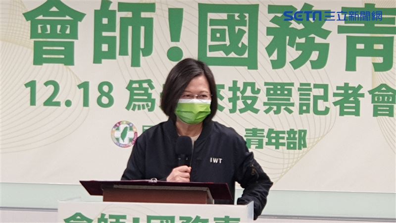 民進黨上街講公投　小英：口才比我好