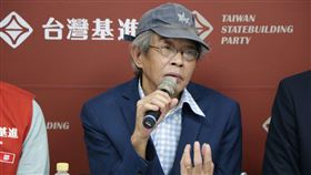 銅鑼灣書店老闆林榮基出席台灣基進記者會（圖／台灣基進黨提供）