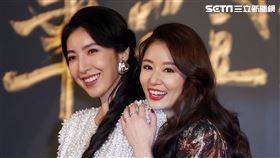 演員楊謹華、林心如「華燈初上」首映記者會。（記者邱榮吉/攝影）