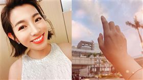 米可白今日出院。（圖／翻攝自米可白IG）