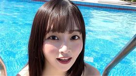 大嶋みく是女子偶像團體BOCCHI的成員，近日她在IG中曬出泳裝辣照。（圖／翻攝自大嶋みく IG）