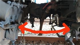 台鐵，車廂脫節