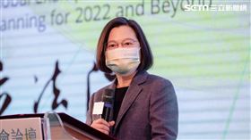 蔡英文出席「2021年開放國會論壇」開幕典禮（圖／總統府提供）