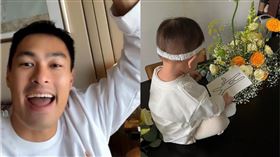 楊祐寧女兒滿周歲。（圖／翻攝自臉書）