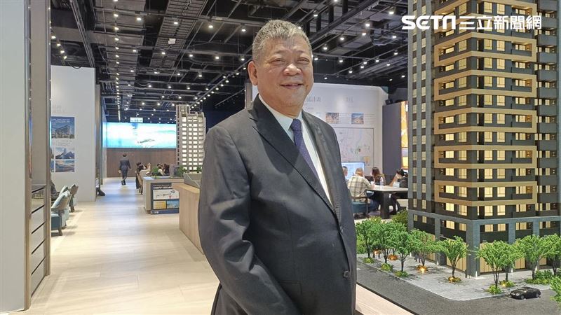 甲山林集團、愛山林建設公司董事長祝文宇，以個人名義，捐助500萬。（圖／記者陳韋帆攝影）