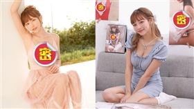 林襄寫真桌曆展現豐滿傲人身材。（圖／莉奈文創提供）