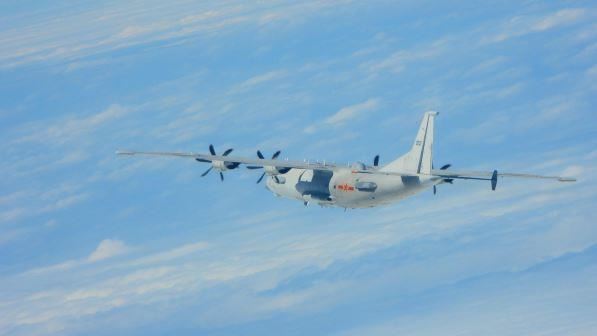 2架共機擾台　空軍派遣巡邏兵力應對