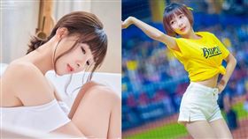林可回歸球場成為中信兄弟啦啦隊練習生。（圖／翻攝自dou95412 IG）