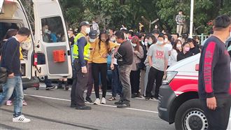 雲林賽車撞人畫面曝　29周孕婦送醫