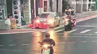 北市男毒駕停路中　被叫醒直衝分隔島