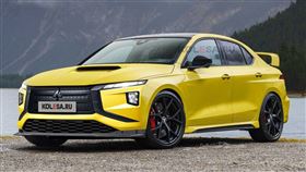 ▲Mitsubishi Lancer Evolution（圖／翻攝自Kolesa.ru）