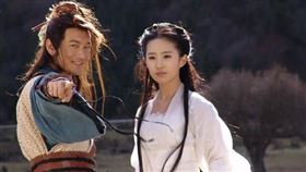 ▲小龍女、楊過。（示意圖／翻攝自百度百科）