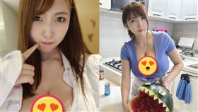 網紅Velvet擁有精緻的臉蛋和E罩杯的魔鬼身材。（圖／翻攝自Velvet IG）