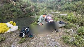 王姓男子駕駛飛行傘，埔里虎頭山起飛，途經仁愛東眼山遇亂流，迫降失敗墜落 圖/翻攝畫面