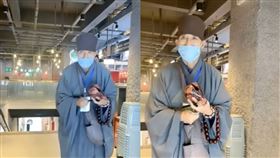 店員1句話「拆穿假和尚」　網笑：被問到連台詞都忘了　圖／翻攝自YouTube