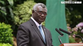 索羅門群島總理蘇嘉瓦瑞（Manasseh Sogavare）（圖／總統府提供）