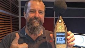 澳洲 最大聲的打嗝（圖／翻攝自Guinness World Records推特） 