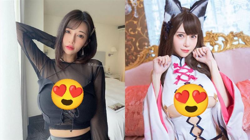 安希中空旗袍超惹火！下衣僅2條綁帶