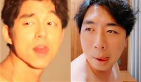 台灣藝人梁赫群進來頻頻上傳對比照，自稱「台灣孔劉」（圖／翻攝自梁赫群臉書）
